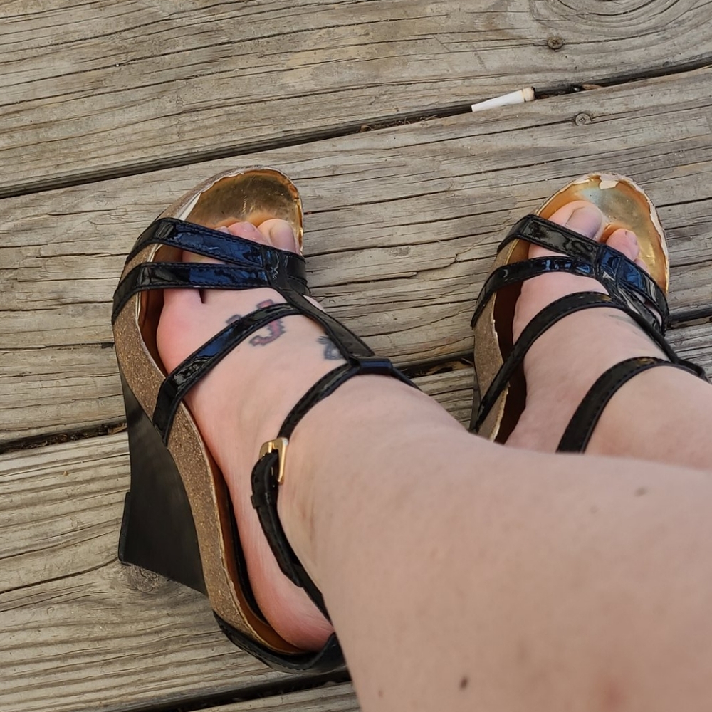 Cute Strappy Wedges